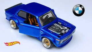 BMW 2002 S55 Engine swap (Hot Wheels custom)