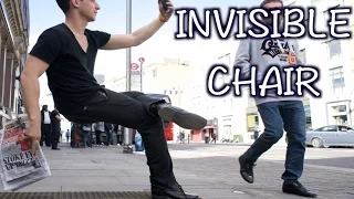 INVISIBLE CHAIR MAGIC TRICK!