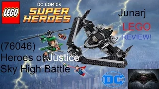 LEGO DC Super Heroes (76046) Heroes of Justice: Sky High Battle REVIEW