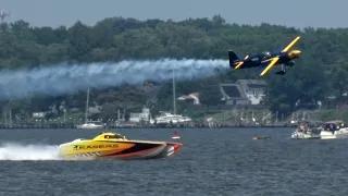 2023 Tiki Lee's Shootout on the River Airshow - Airplane vs. Boat Races