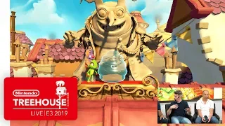 Yooka-Laylee and the Impossible Lair Gameplay - Nintendo Treehouse: Live | E3 2019