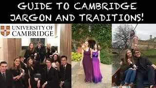 GUIDE TO CAMBRIDGE JARGON AND TRADITIONS