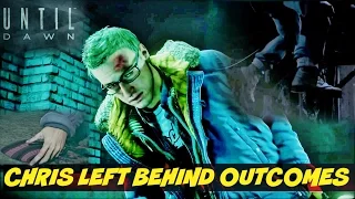 Chris Left Behind: Uncutscened Death + Finds Ashley's Beanie | Until Dawn