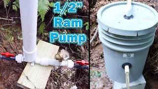 1/2 Ram Pump Install with Filter Bucket