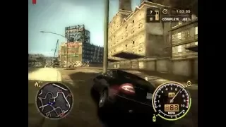 Tollbooth tutorial with Mercedes CLK500 - NFS Most Wanted, Player: Harsha