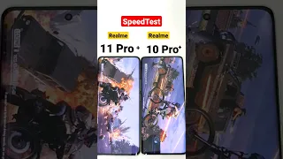 Realme 11 Pro+ vs 10 Pro+ Speedtest 🔥🔥🔥#realme11proplus