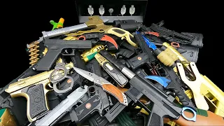 Realistic Black Airsoft Guns, Legendary Airsoft Rifles, Toy BB Pistol, Equipment Collection