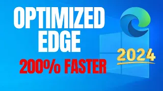 These Edge Speed Optimization Tips Will 🚀 Supercharge Your Browsing Experience (2024)