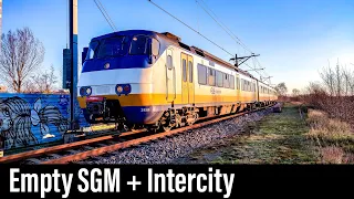 Train Cab Ride NL / Watergraafsmeer - Breukelen - Utrecht - Leiden / SGM + ICM / March 2020