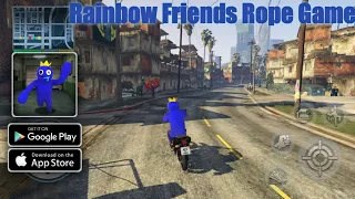 Rainbow Friends Rope Game Android Gameplay / Rainbow Friends Rope Game Mobile Gameplay