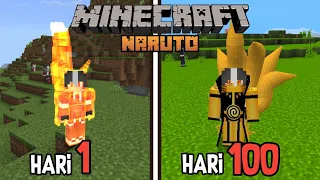 100 Hari di Minecraft Tapi di Dunia Naruto