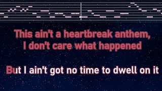 Practice Karaoke♬ Heartbreak Anthem - Galantis, David Guetta & Little Mix 【With Guide Melody】