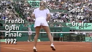 French Open Finale 1992 Monica Seles - Steffi Graf