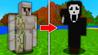 I remade every mob into Horror Characters in Minecraft