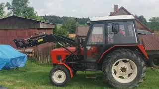 Nový traktor: Zetor 7011+nakladač TUR 3