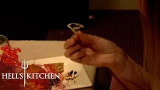 Customer Finds PLASTIC In Her Food | Hell's Kitchen