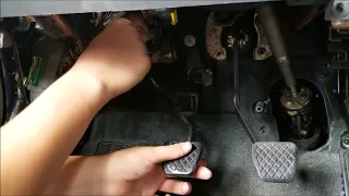 clutch pedal adjustment