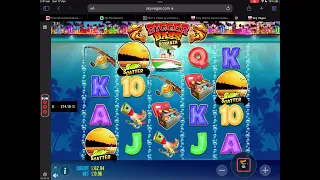 Omg I’m on a Bigger Bass Bonanza lucky roll 🎲 £70 start #bigbassbonanza #slots