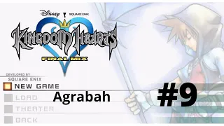 Agrabah - Kingdom Hearts HD 1.5 Final Mix 100% Walkthrough Part 9 Game Guide No Commentary Aladdin