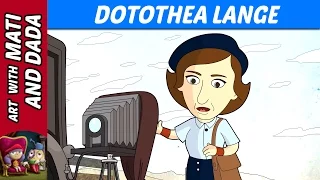 Art with Mati and Dada –  Dotothea Lange | Kids Animated Short Stories in English