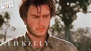 Ned Kelly: Ned (Heath Ledger) helps Julia (Naomi Watts) with her horse