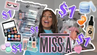 MASSIVE $100 SHOP MISS A HAUL | MY BIGGEST HAUL YET! | $1 MAKEUP & MORE!