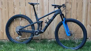 Trek Top Fuel 9.9 XX -- 3 Min Bike Check -- SRAM Transmission Kovee Pro