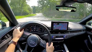 2020 Audi A4 45 Premium Sedan - POV Driving Impressions