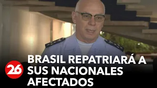 Brasil repatriará a sus nacionales afectados por la guerra entre Israel y Hamás