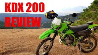 Kawasaki KDX 200 Review