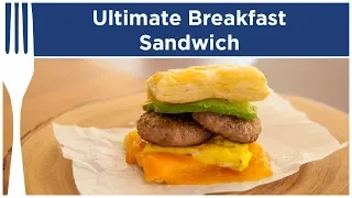 Ultimate Sausage and Egg Breakfast Sandwich | Dinner Reinvented