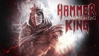 HAMMER KING - Hammerschlag (Official Lyric Video) feat. Gerre, Isaac & The Crusader | Napalm Records