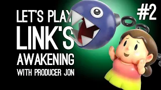 Link's Awakening Switch Gameplay: Link's Awakening with Producer Jon Pt 2 - BOW-WOW'S BIG DAY OUT