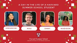 A Day in the Life of a Harvard Summer School Student