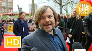 Jack Black wishes Happy Mother's Day and poses with Kate Hudson at Kung Fu Panda 3 premiere