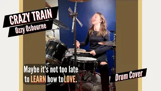 Ozzy Osbourne - Crazy Train (Drum Cover / Drummer Cam) Done Live By Teen Drummer  #Shorts