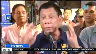 Pres. Duterte, dinalaw ang mga sundalong sugatan sa pakikipagbakbakan sa ASG