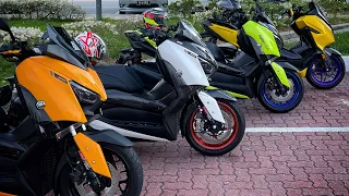 Xmax Fully Loaded by Mabautoparts 🔥Ride Genting Part 1✅ #xmax #forza250 #xmax250