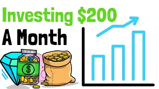 Investing $200 Per Month Into The S&P 500 For 50 Years. (Crazy Returns)