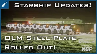 SpaceX Starship Updates! Starbase OLM Steel Plate Rolled Out! TheSpaceXShow