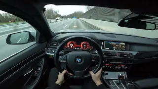 BMW F11 520D B47 140KW Luxury Line LCI 2014 POV Drive