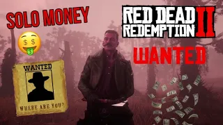 Как заработать на лицензии охотника за головами в одиночку. Red Dead Online.