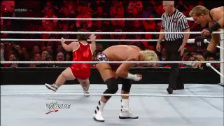 Brodus Clay & Hornswoggle vs. Dolph Ziggler & Jack Swagger: Raw, April 23, 2012