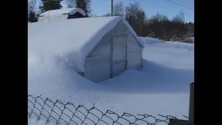 УТЕПЛЕНИЕ ТЕПЛИЦЫ ЗИМОЙ Надежный Способ Как утеплить и  сохранить тепло в зимней теплице