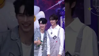 Gyuvin is an Ateez fanboy…#zb1 #kpop #sunghanbin #kimgyuvin #zhanghao #shorts #zerobaseone