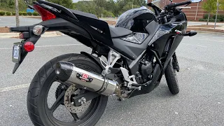 Yoshimura R77 Exhaust - Honda CBR300R - How’s it sound?