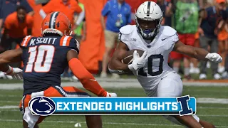 Penn State at Illinois | Extended Highlights | Big Ten Football | Sept. 16, 2023