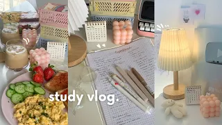 Finals week 🎧6am mornings, silver button, productive days, revising for exams, ft.Skillshare