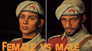 Table Scene with Male vs Female Dani Rojas in Far Cry 6