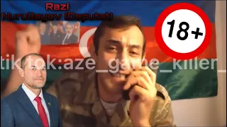 Qabil Razi Nurullayev'i söyür 😂😂 18+🚫 (gülməli) Diqqət söyüş var!!